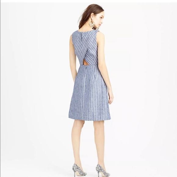 J. Crew Dresses & Skirts - J.Crew Chevron Linen Dress